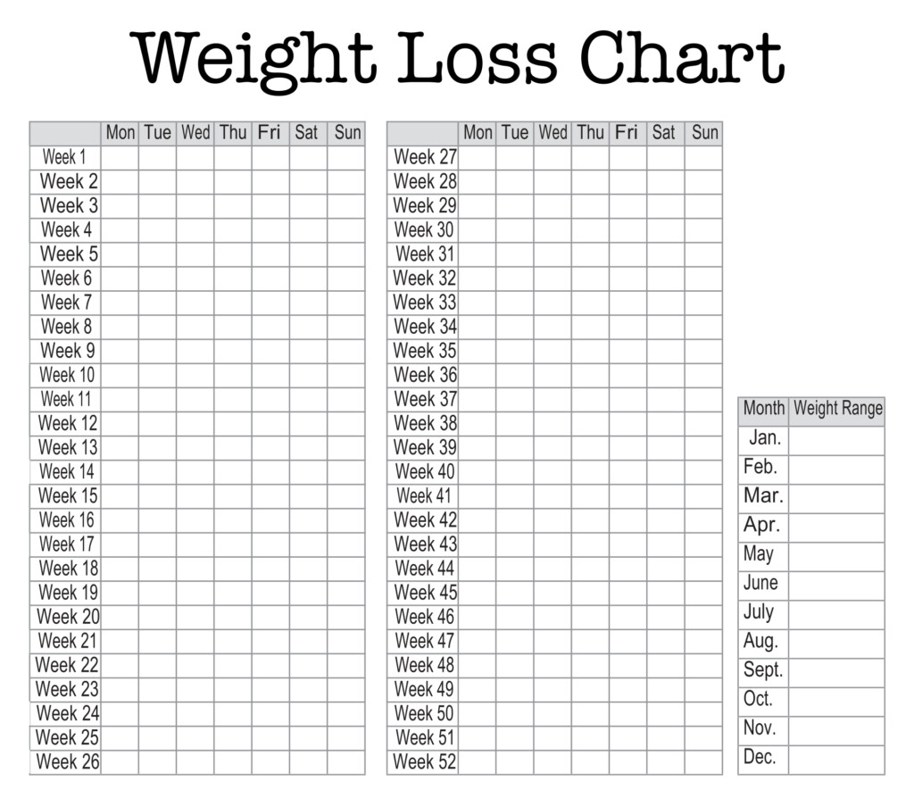 10 Best Weight Loss Journal Template Printable PDF For Free At Printablee