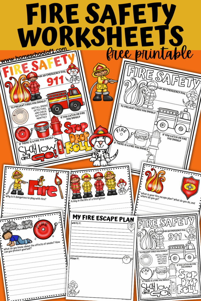 10 Free Fire Safety Worksheets Perfect For Fire Prevention Week