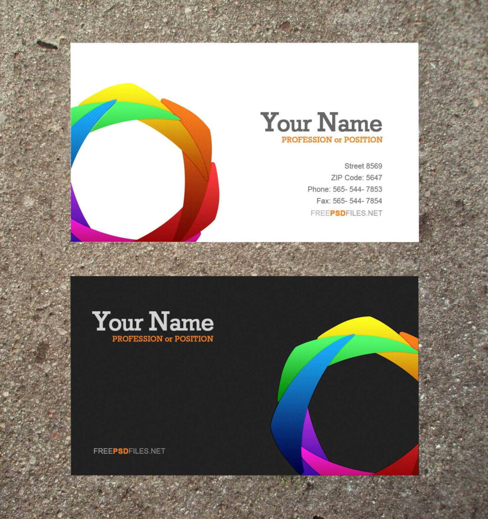 17 Business Cards Templates Free Downloads Images Free In Blank Business Card Template