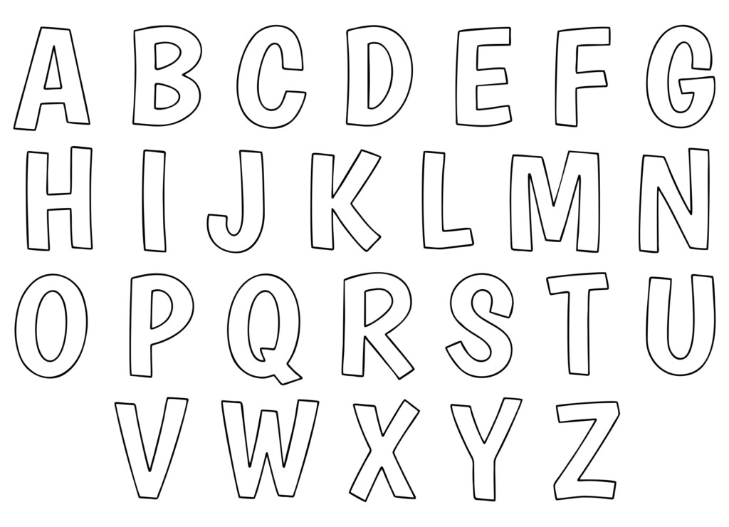 2 Inch Printable Letters