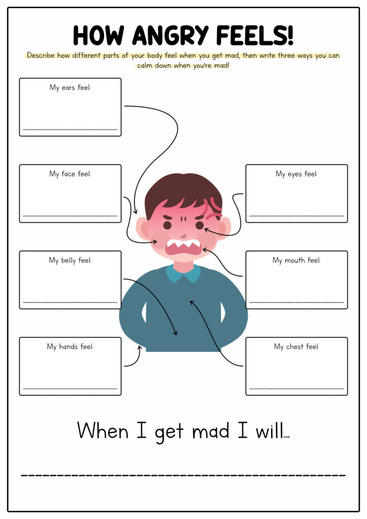 20 Anger Worksheets For Adults Free PDF At Worksheeto