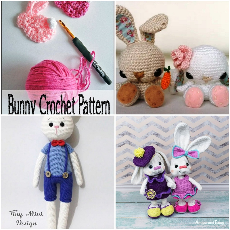 20 Free Crochet Bunny Pattern Ideas Susie Harris