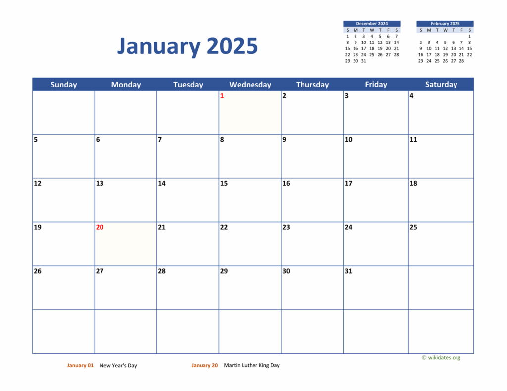 2024 2025 Printable Calendar Monthly Planner Becki Madelin