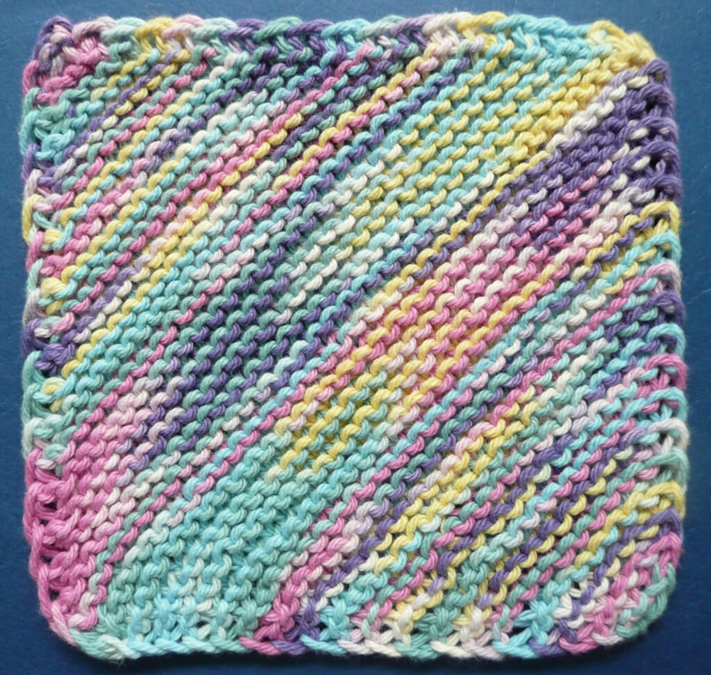 30 Creative Image Of Washcloth Knitting Pattern Free Knitted Washcloth Patterns Dishcloth