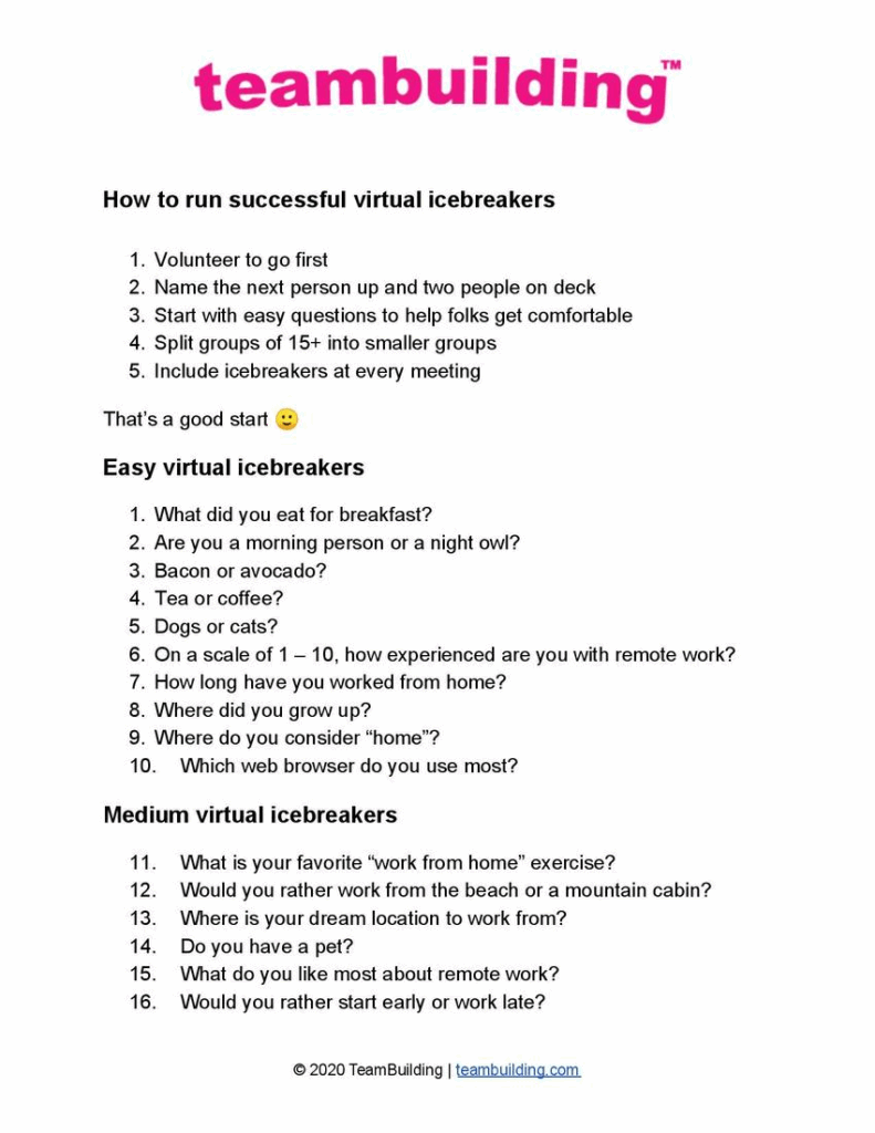 36 Fun Virtual Team Building Activities For Remote Teams Team Building Activities Fun Team