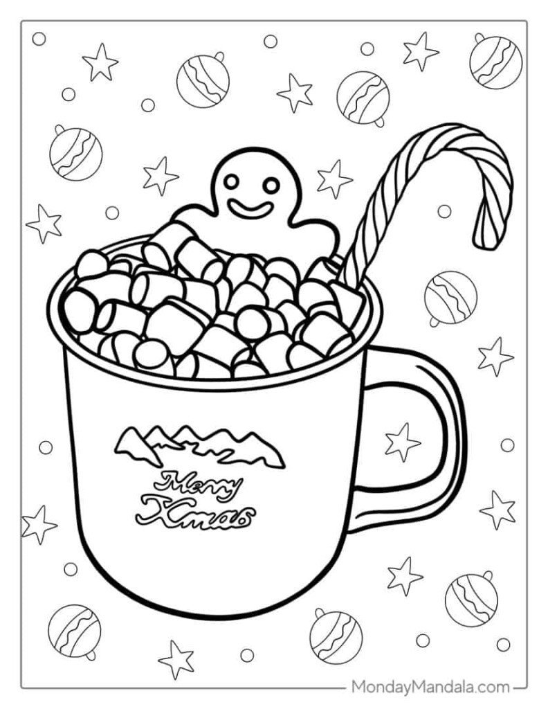36 Gingerbread Man Coloring Pages Free PDF Printables 