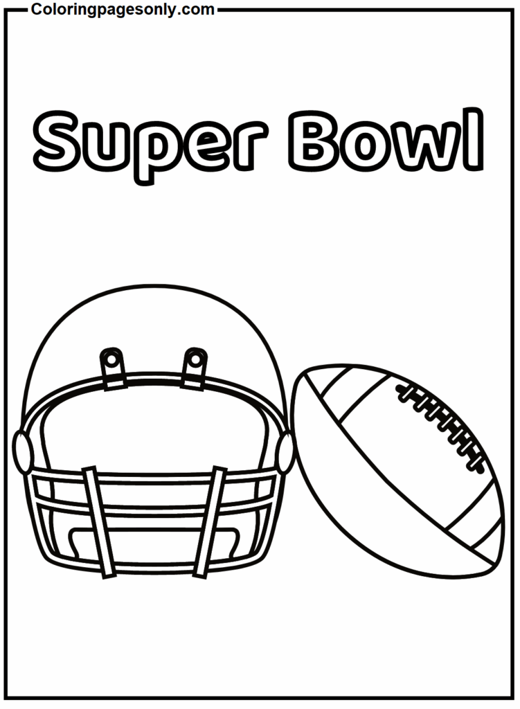 40 Free Printable Super Bowl 2024 Coloring Pages In 2024 Coloring Pages Super Bowl Free