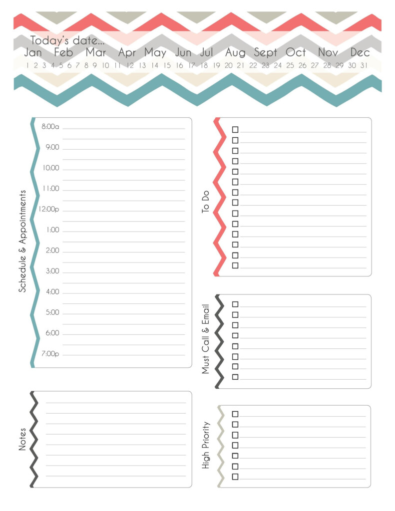 47 Printable Daily Planner Templates FREE In Word Excel PDF 
