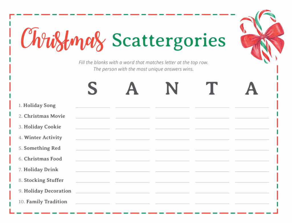 5 Best Free Printable Christmas Carol Trivia Game PDF For Free At Printablee