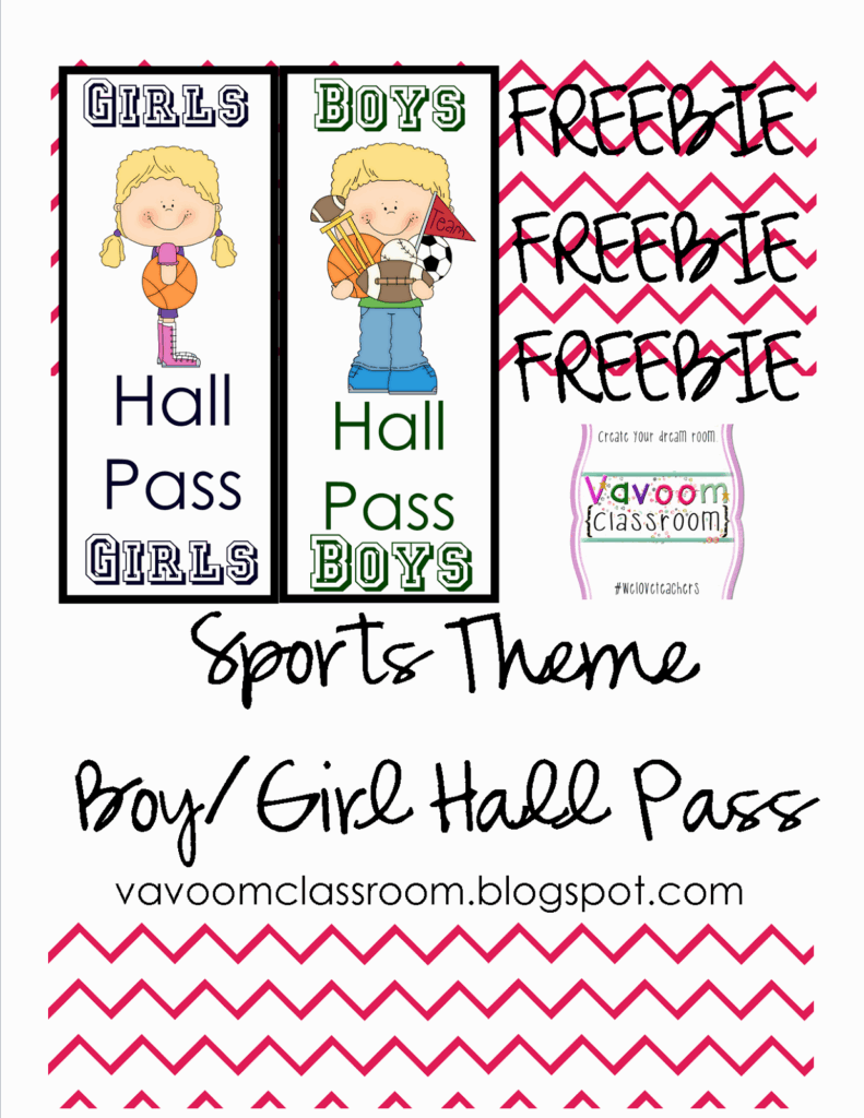 50 Printable Hall Passes For Students
