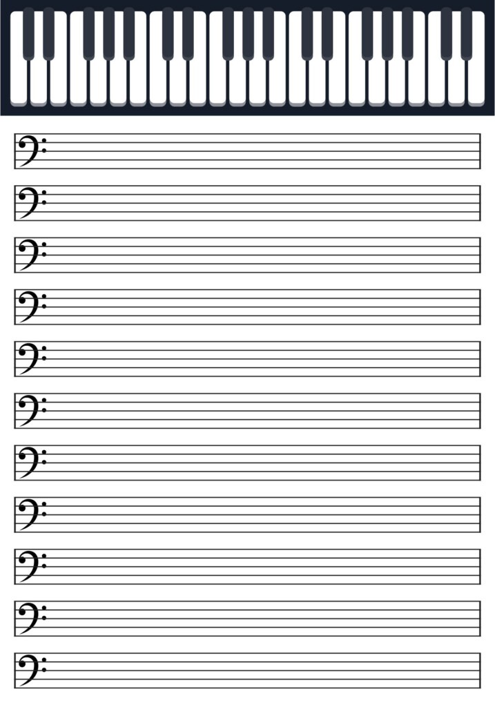 6 Best Images Of Printable Blank Note Sheets Music Note Sheets Blank Printable Blank Lined