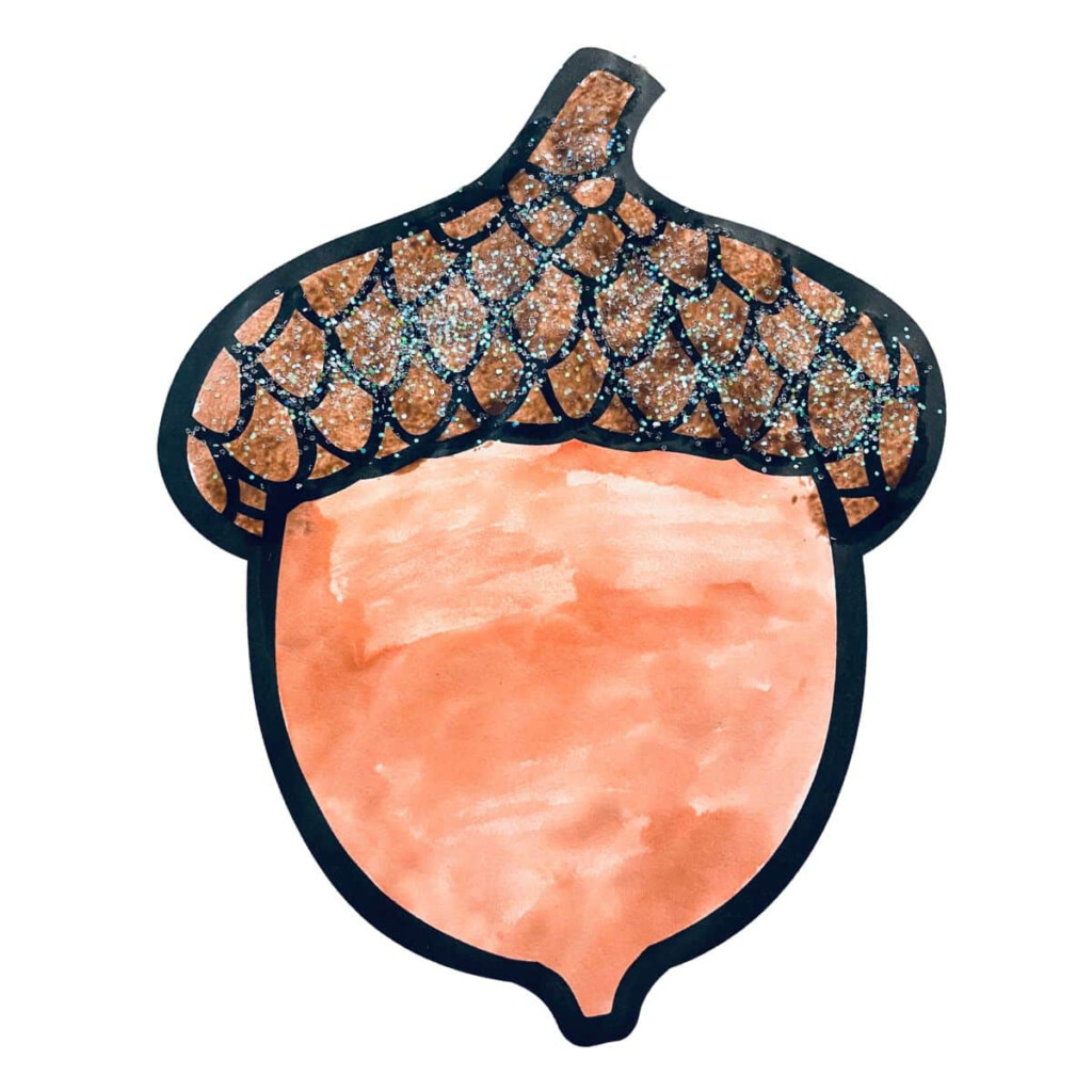 Acorn Stencil