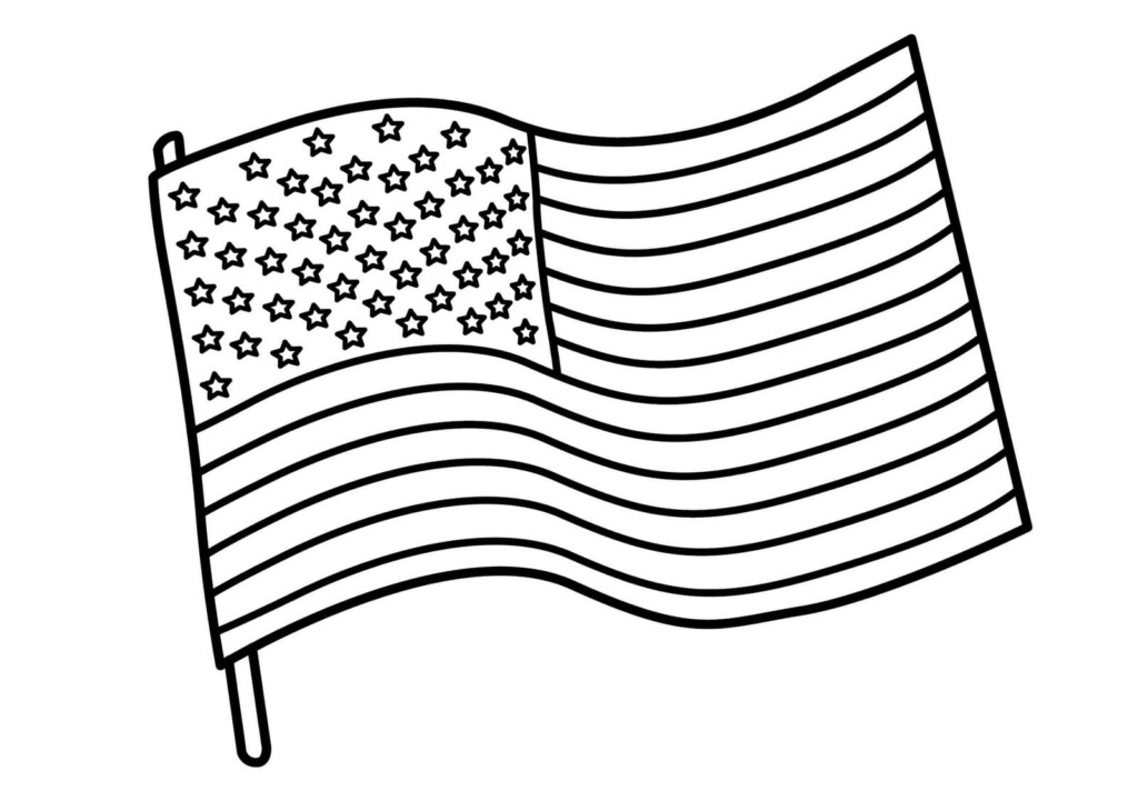 American Flag Coloring Pages You Can Print On The Site For Free