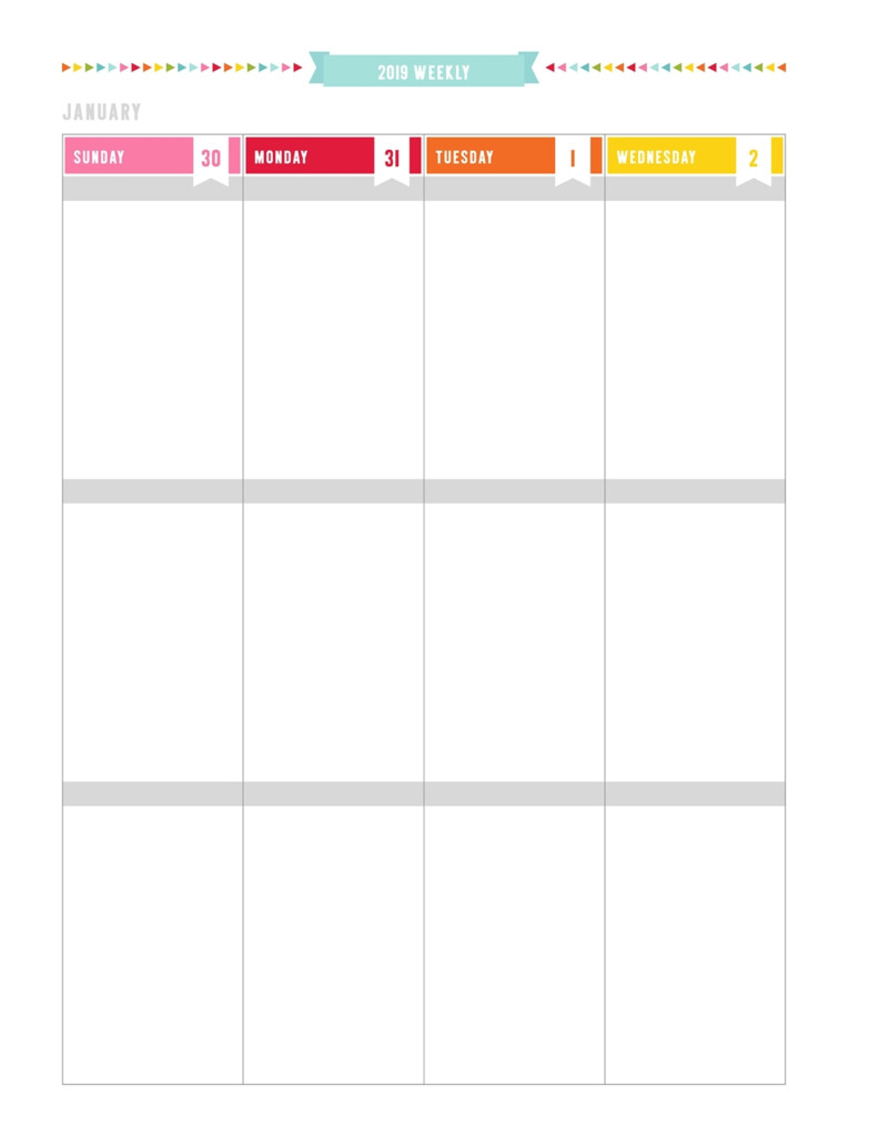 Bi Weekly Printable Calendar Best Calendar Example