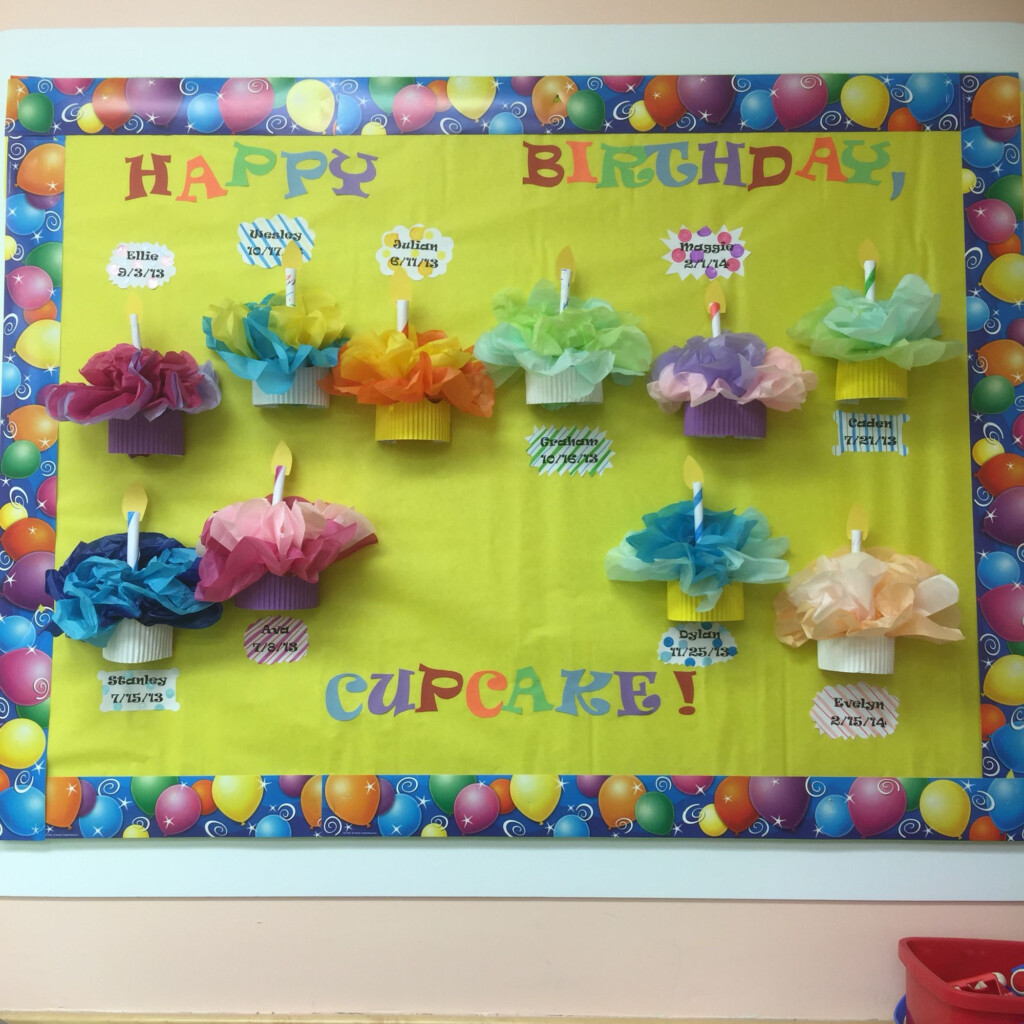 Birthday Bulletin Board Ideas Printable