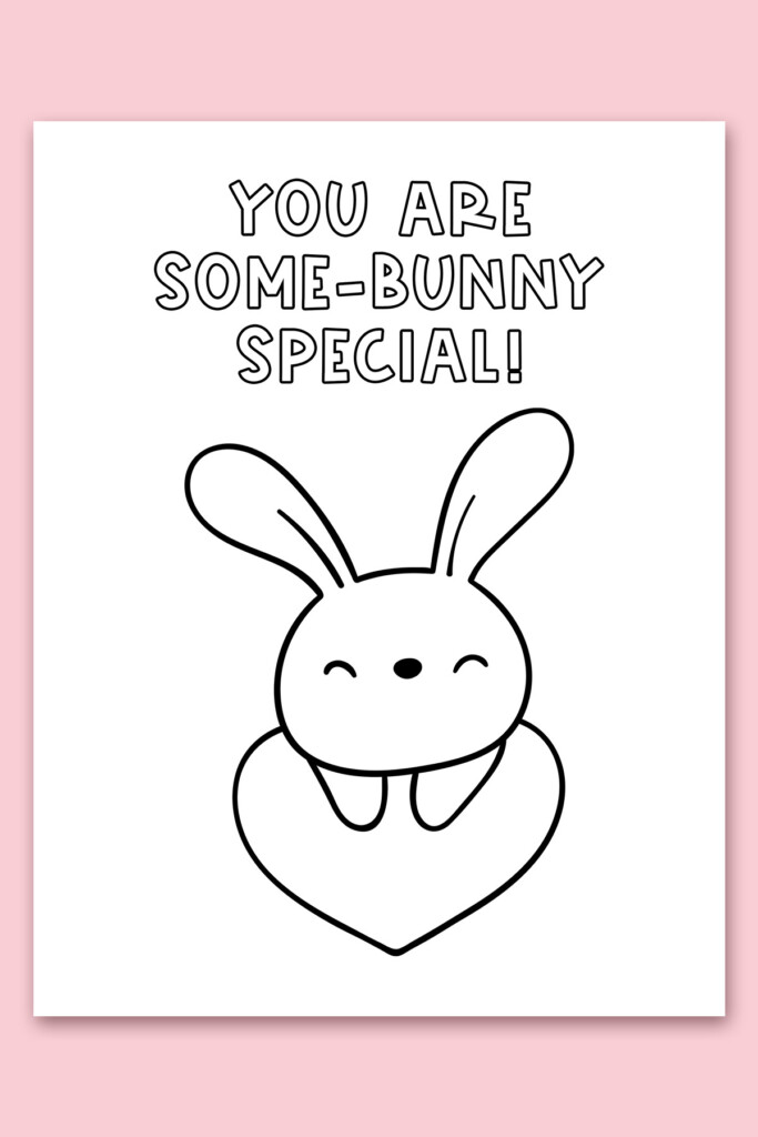 Black And White Printable Valentine Cards For Classmates