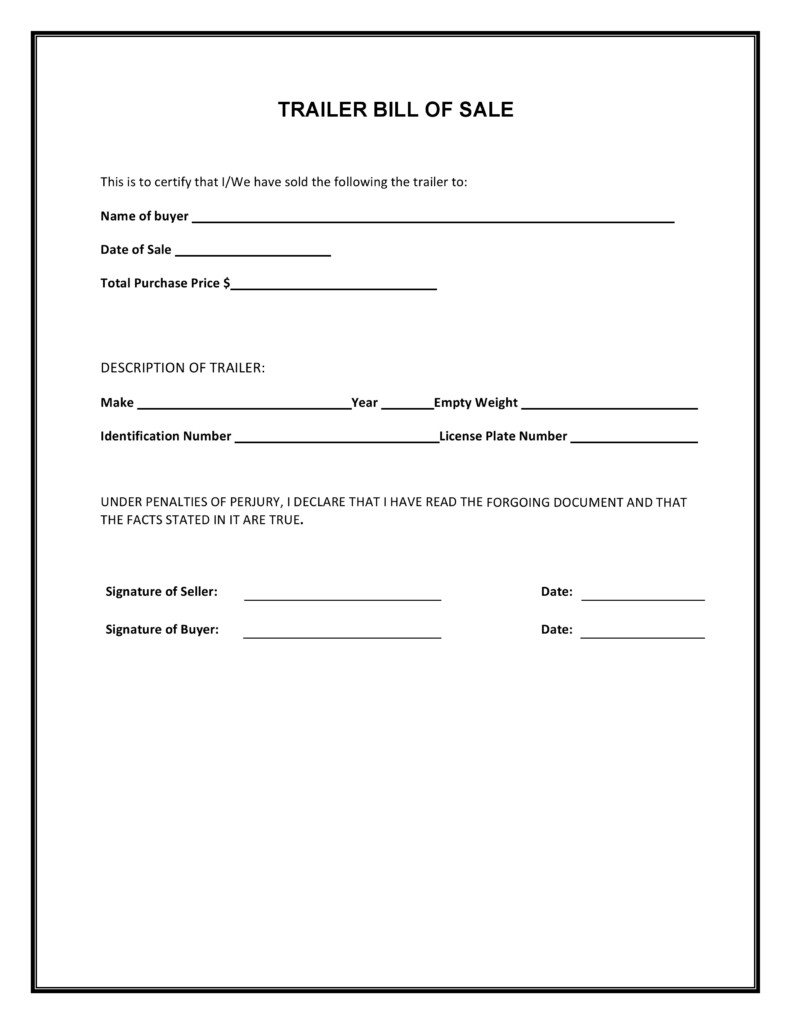 Blank Bill Of Sale Form Bill Of Sale Template Free Basic Templates Images And Photos Finder