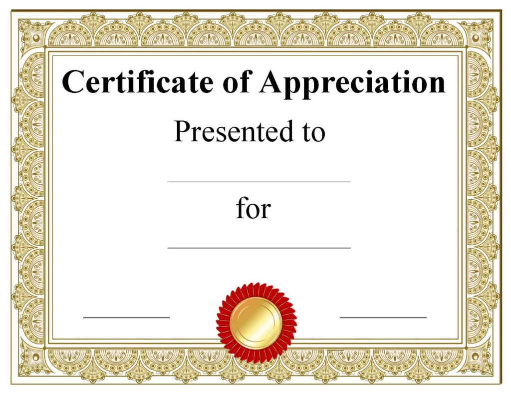 Blank Certificate Template Free Download Printable Form Templates And Letter