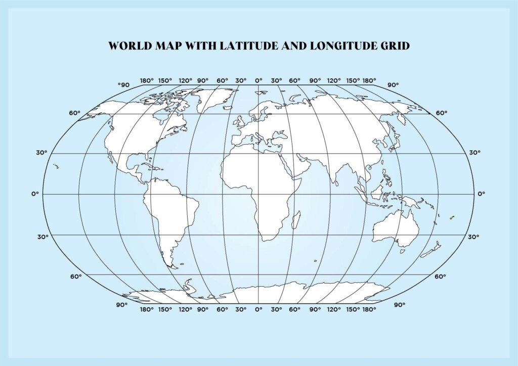 Blank World Maps With Grid 10 Free PDF Printables Printablee