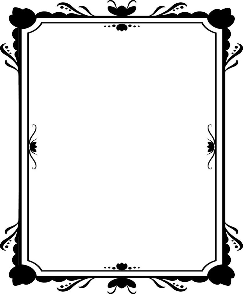 Borders Free Printable Customize And Print