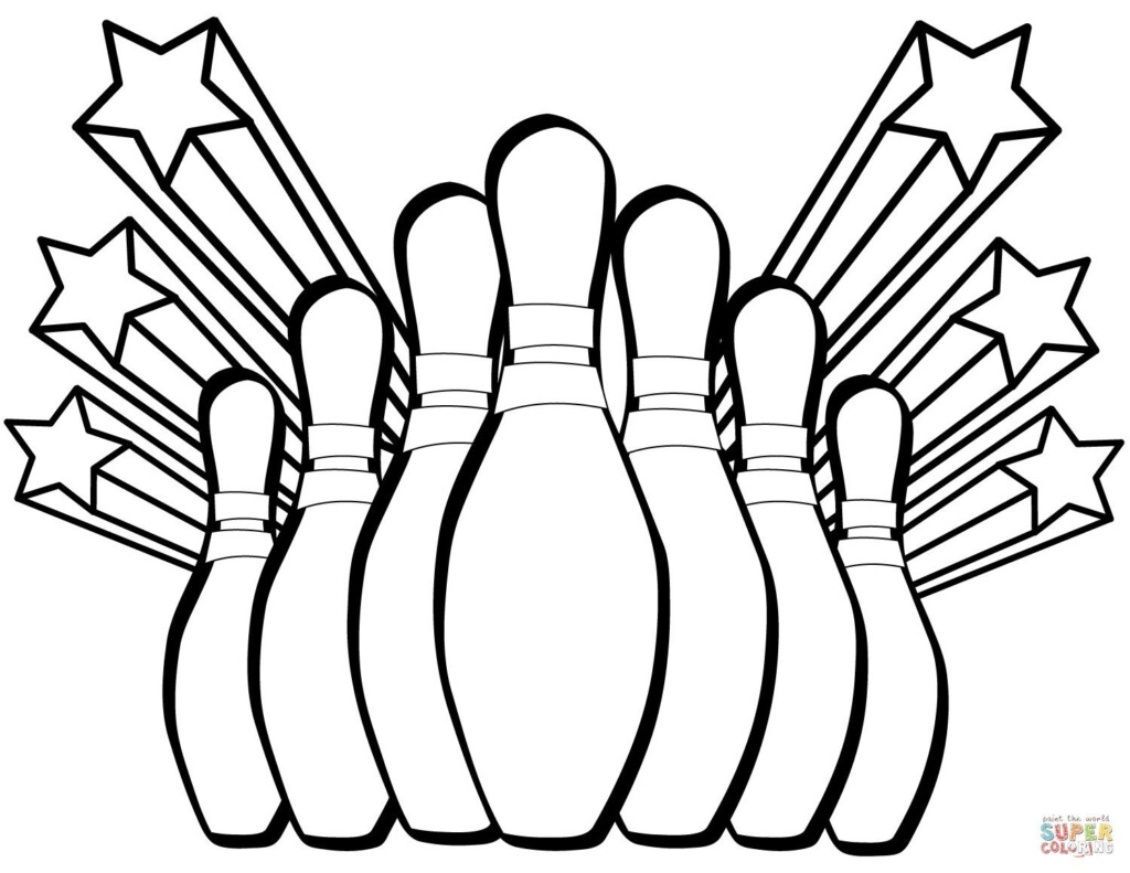 Bowling Coloring Pages Free To Color Printable Coloring Pages Coloring Pages Free Printable