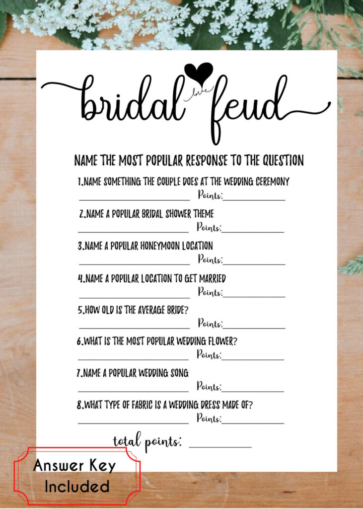 Bridal Shower Games Free Printable Printable Word Searches