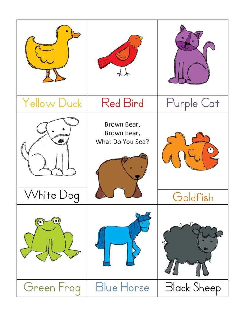 Brown Bear 0 99 Preschool Books Preschool Printables Early Literacy Preschool Kindergarten