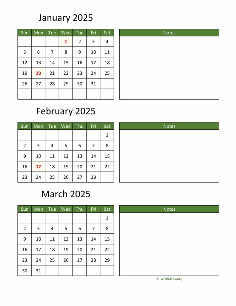 Calendar 2025 To Print By Month Free Kalie Marilin
