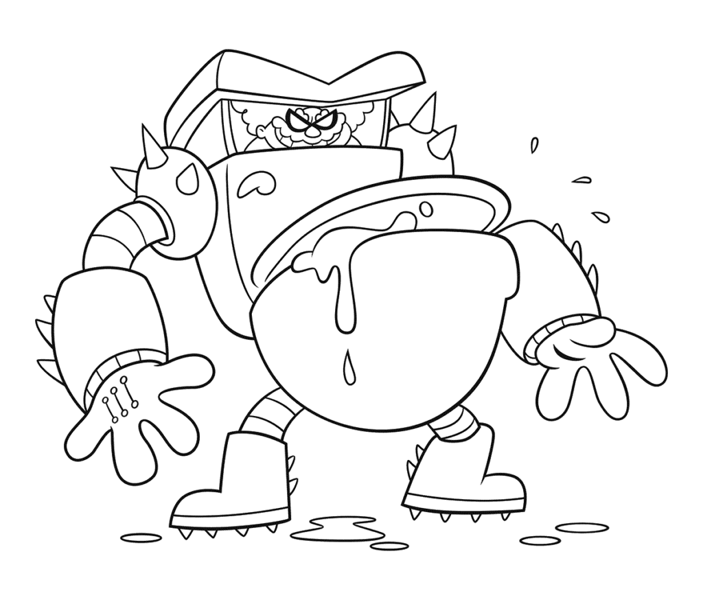 Captain Underpants Coloring Pages Best Coloring Pages For Kids