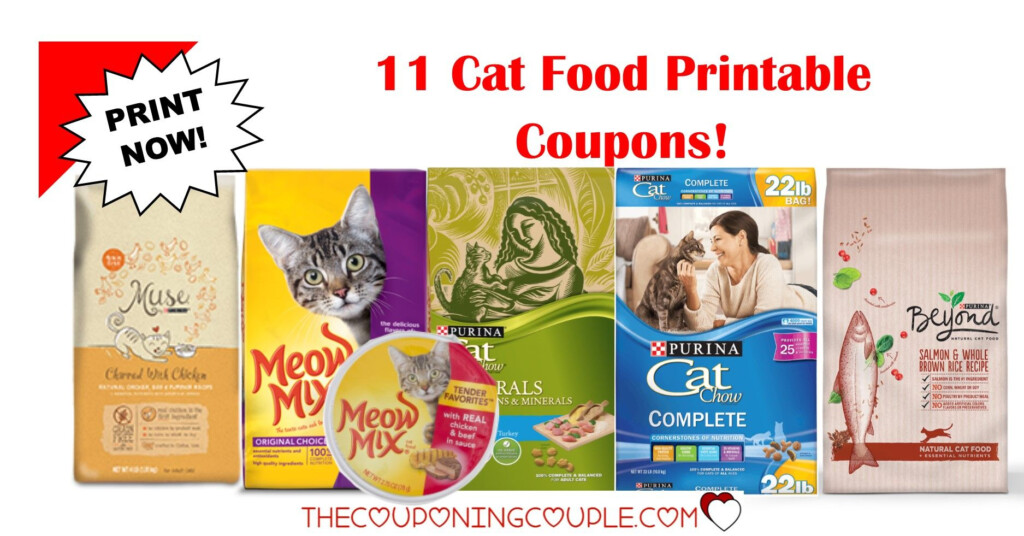 Cat Food Coupons Printable