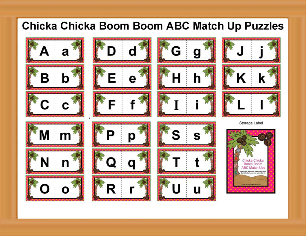Chicka Chicka Boom Boom Printables Yahoo Image Search Results Emergent Literacy Kindergarten
