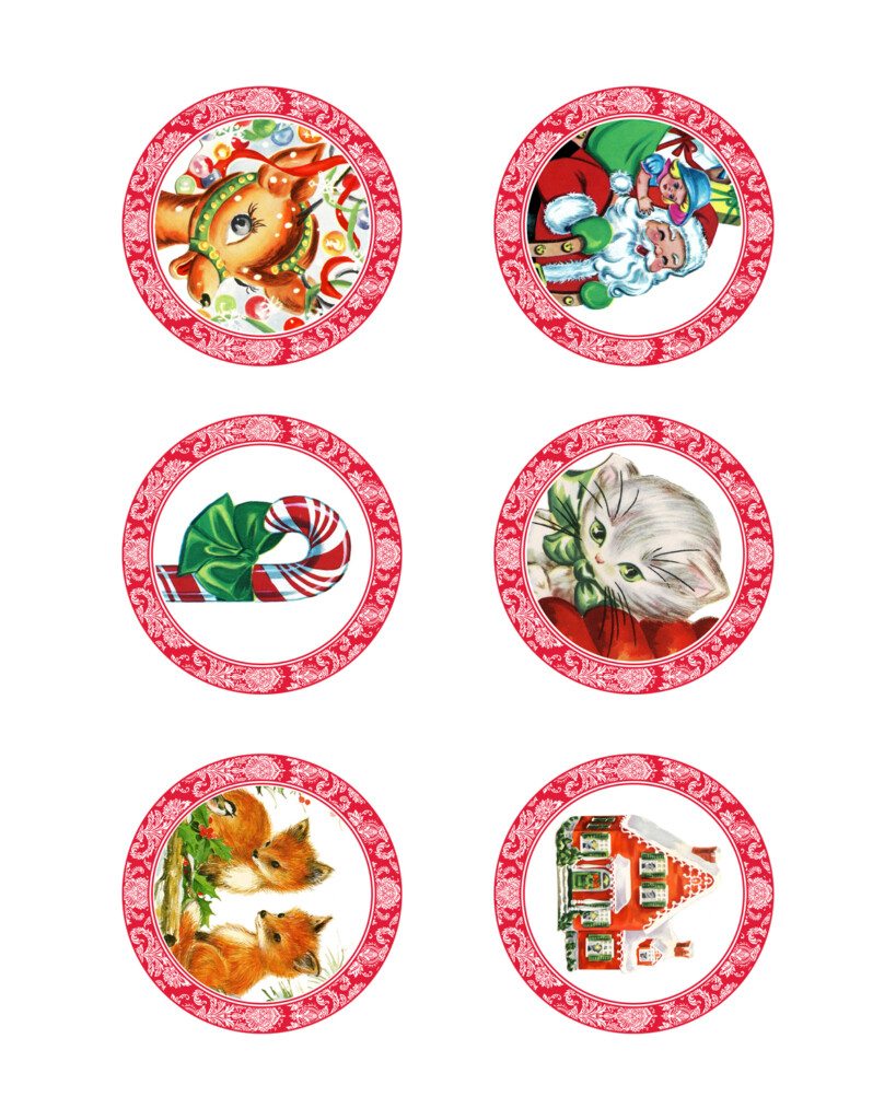 Christmas Candy Jar Labels The Graphics Fairy