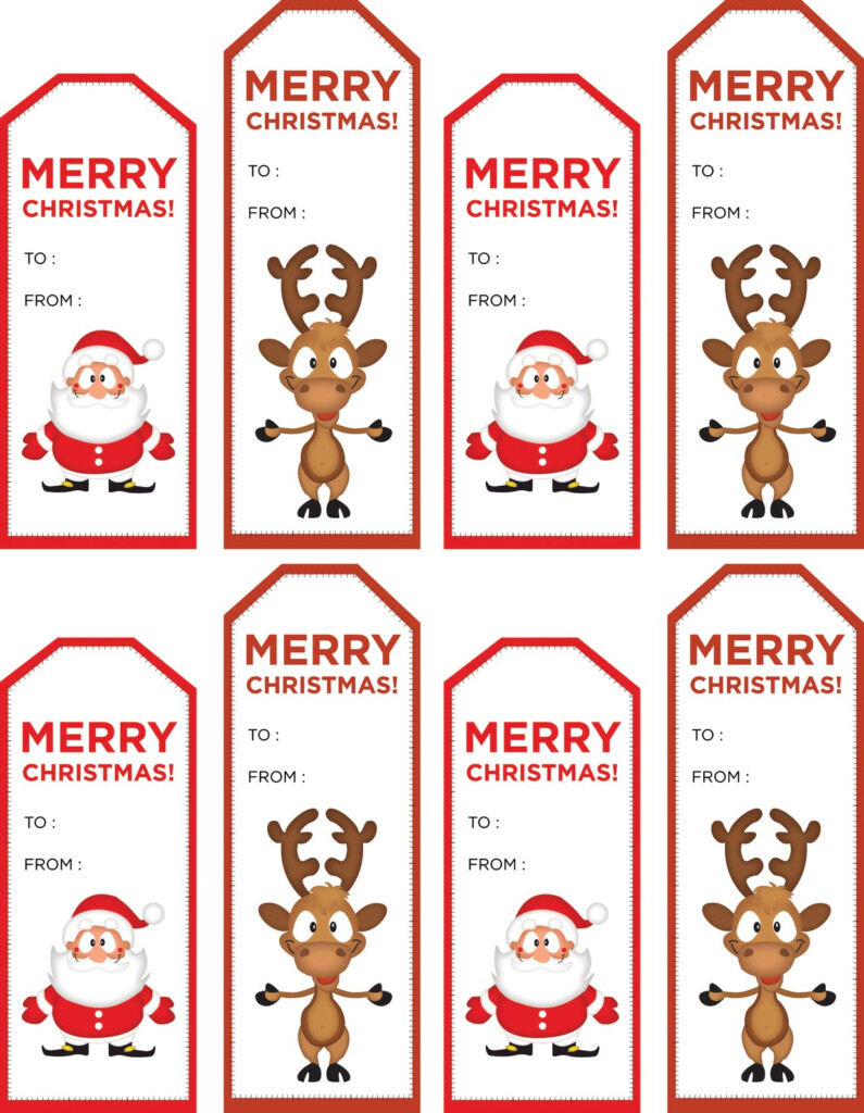 Christmas Labels Printable Printable Free Templates