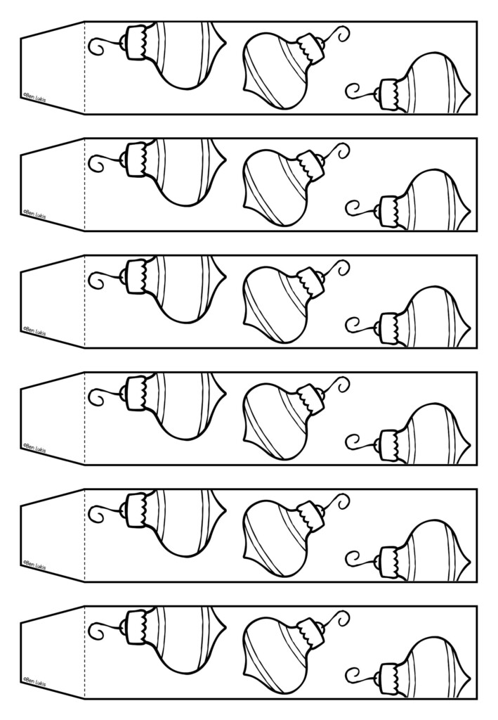 Christmas Paper Chain Craft Christmas Coloring Classroom Decor And Craftivity Printable PDF