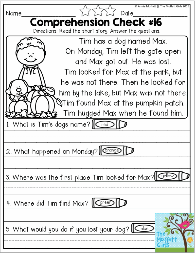 Christmas Reading Comprehension Worksheets 4th Grade AlphabetWorksheetsFree