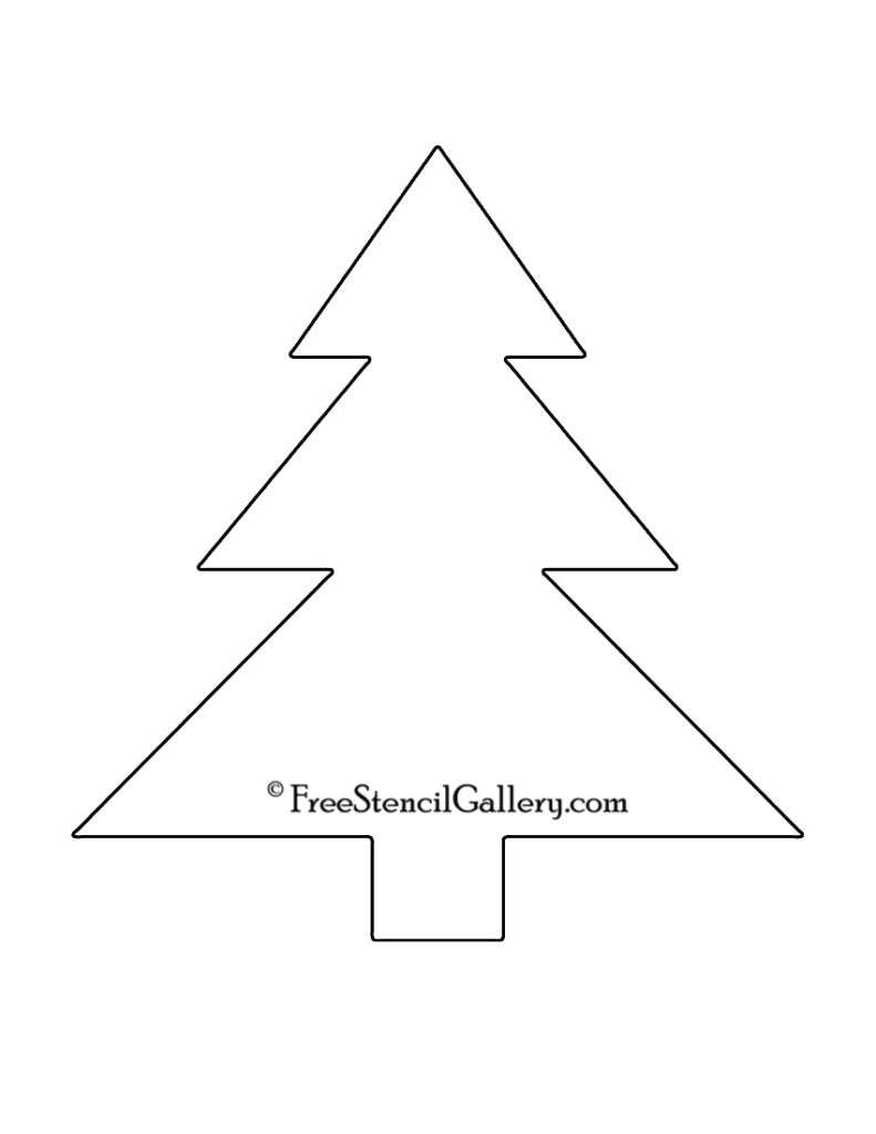 Christmas Tree Stencil 19 Free Stencil Gallery