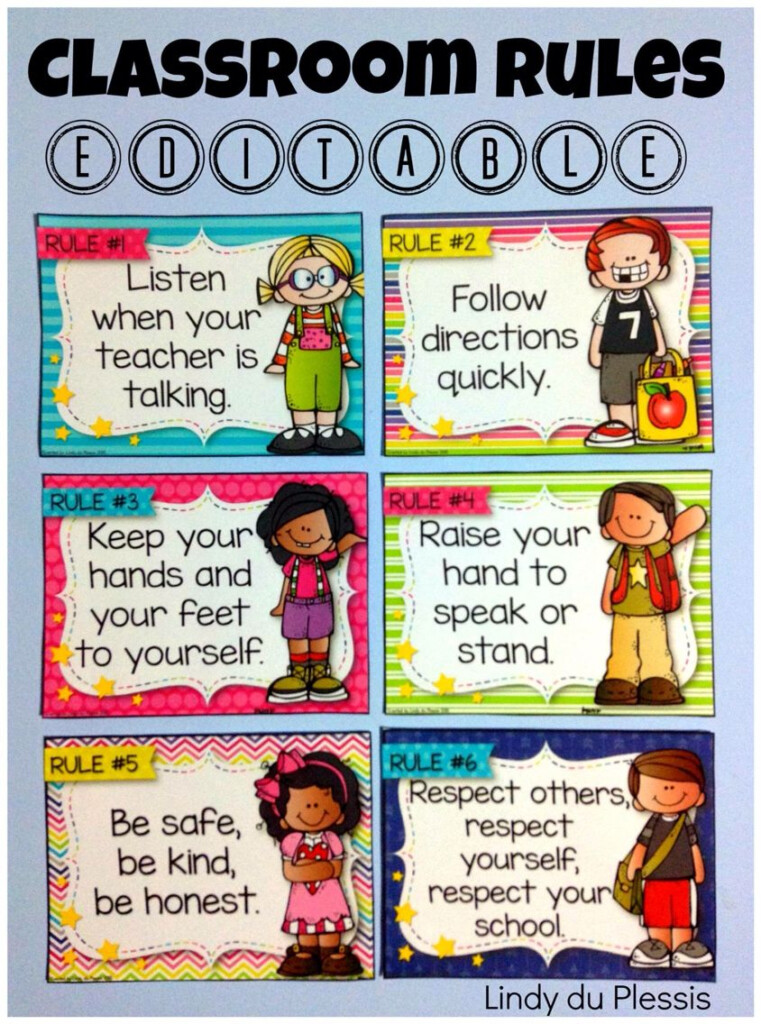 Classroom Rules Classroom Rules Poster Preschool Classroom Rules Classroom Rules
