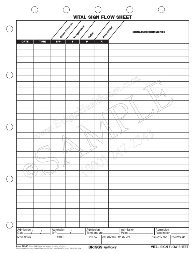 Cna Charting Sheets Printable