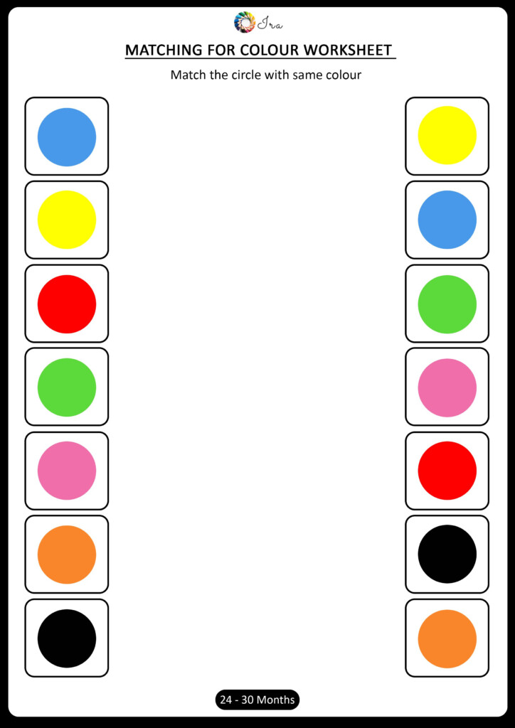 Color Matching Printables