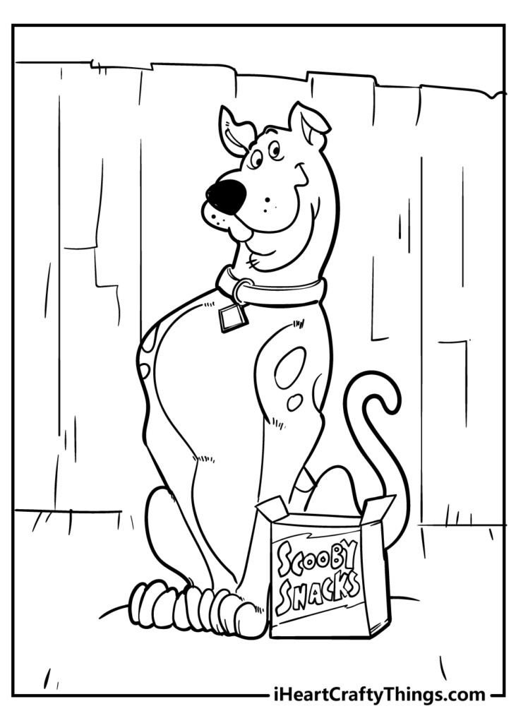 Coloring Pages Kids Of Scooby Doo