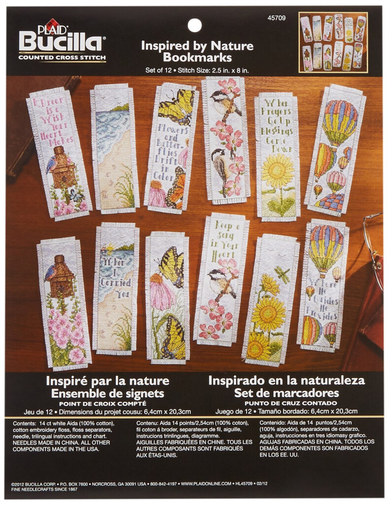 Counted Cross Stitch Bookmark Patterns Free Patterns