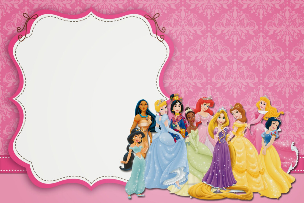 Disney Princess Party Free Printable Party Invitations Oh My Fiesta In English