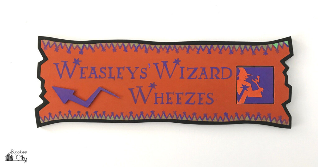 DIY Harry Potter Directional Sign For A Wedding Reception Festa Harry Potter Harry Potter Decor