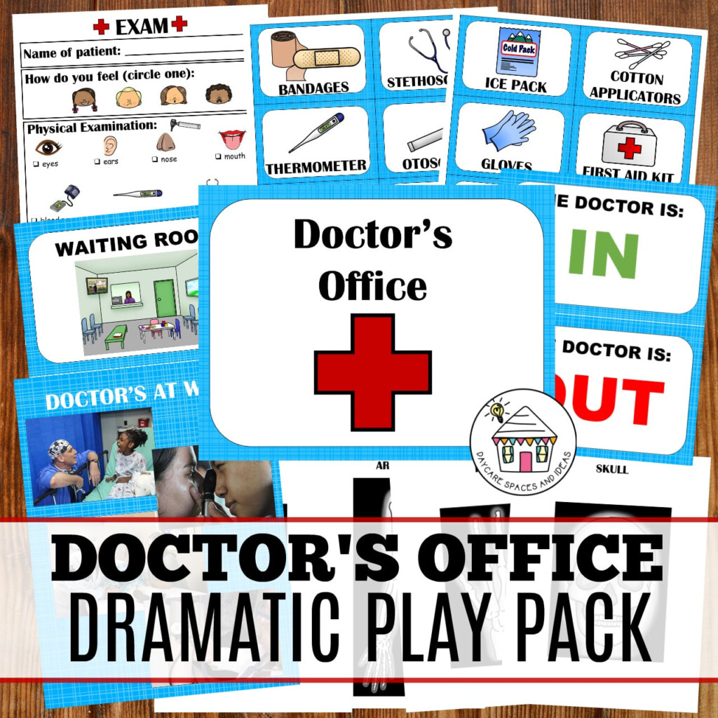 Doctor S Office Dramatic Play Pack