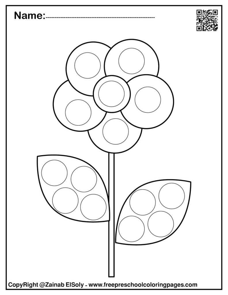 Dot Marker Coloring Pages 26 Free Printable Dot Marker Templates Of Images And Photos Finder