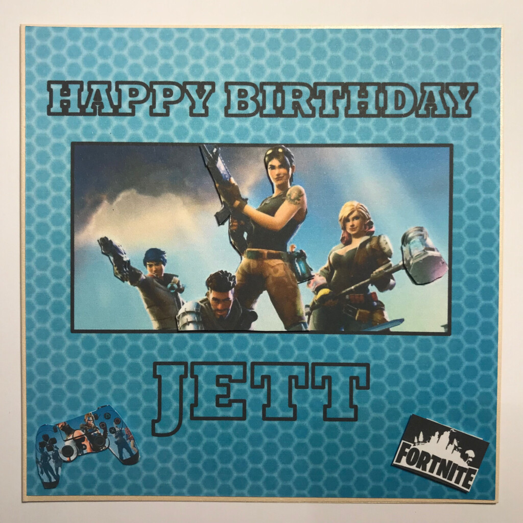 Downloadable Free Fortnite Birthday Card Printable Free Printable 