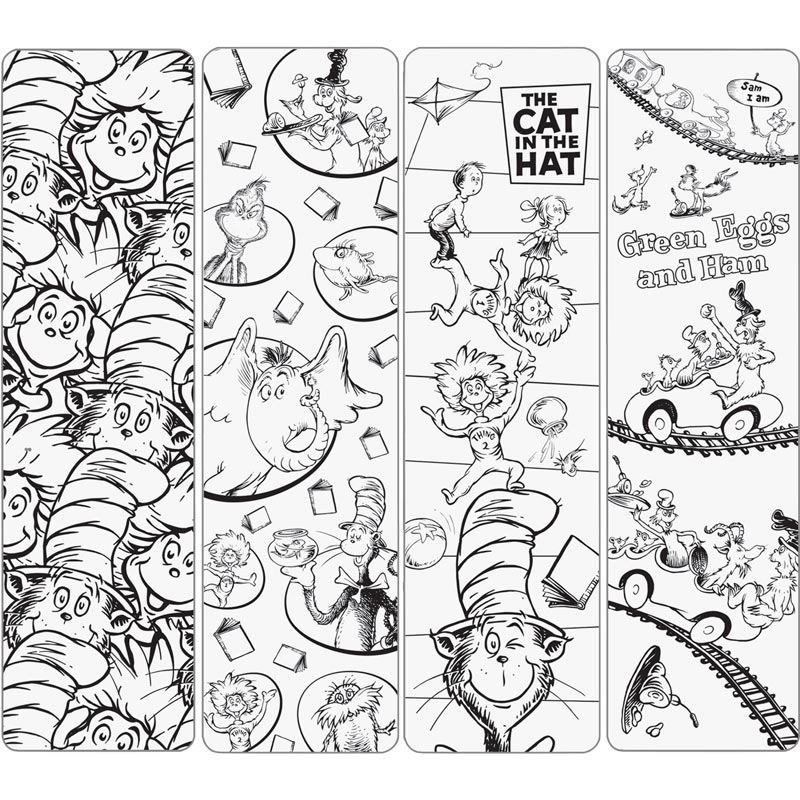 Dr Seuss Bookmarks Free Printable Dev onallcylinders