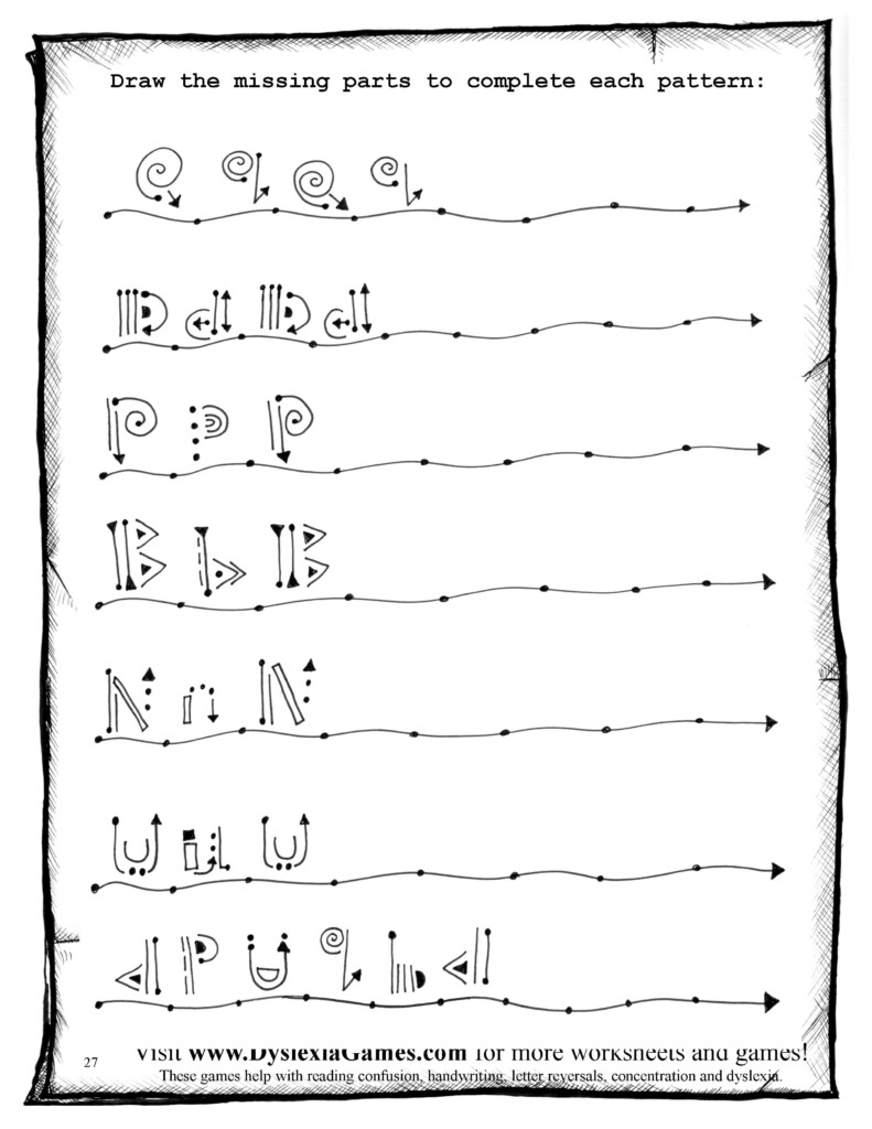  Dyslexia Worksheets Free Printable Free Download Gambr Co