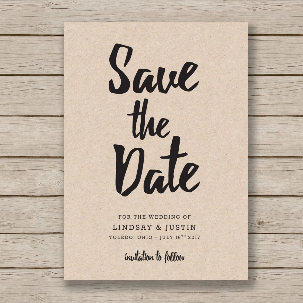 Editable Save The Date Template There Are Different Templates Available On The Printable