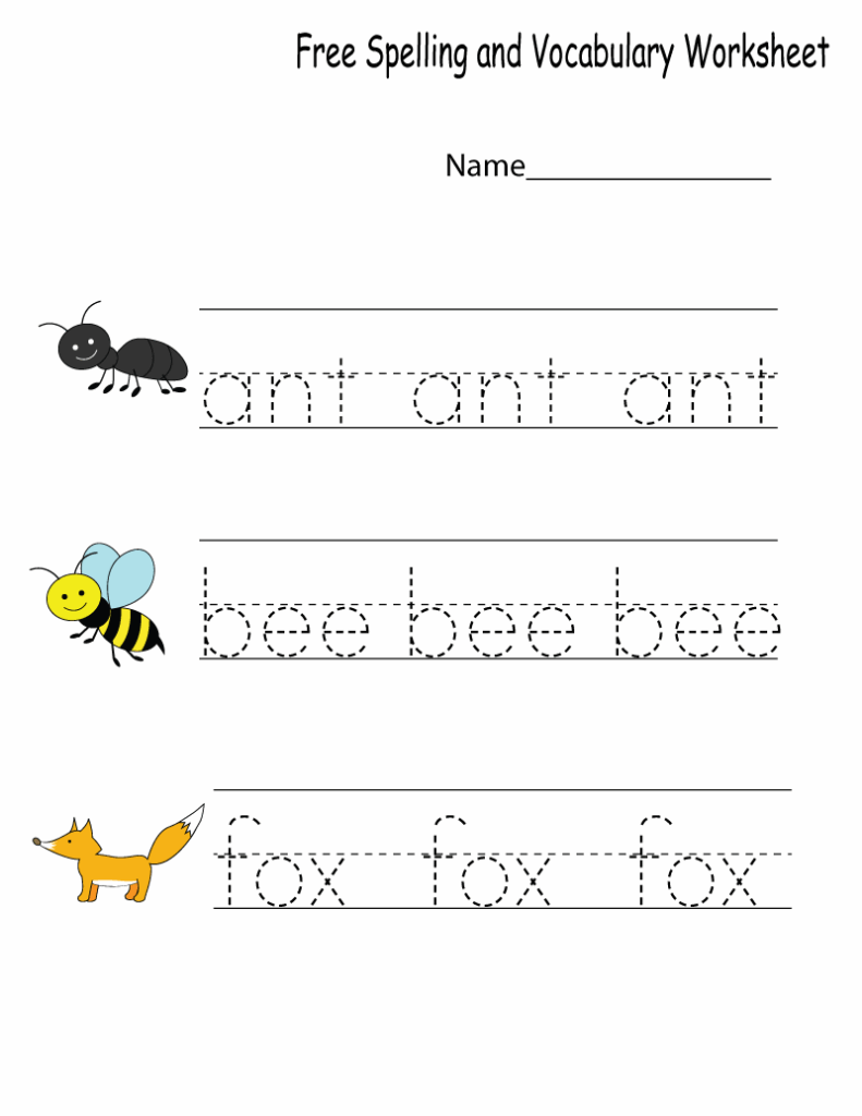 Esl Kindergarten Worksheets Free